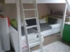 Hochbett mit Sofa darunter