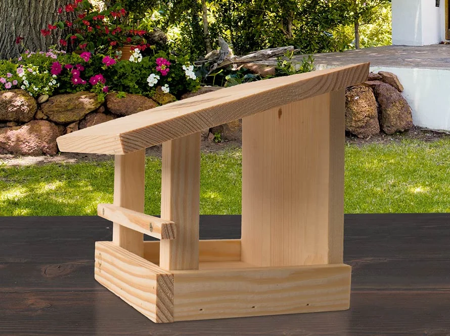 Vogelhaus aus Holz