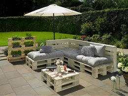 Gartenmöbel aus Paletten