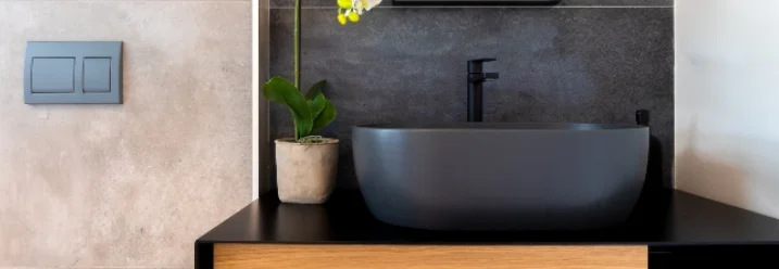 Modernes Badezimmerwaschbecken