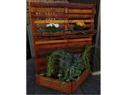 Blumenregal aus Holz