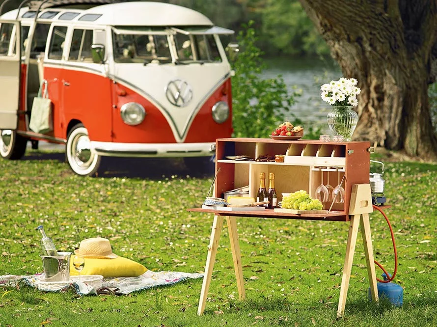 Campingküche im Freien