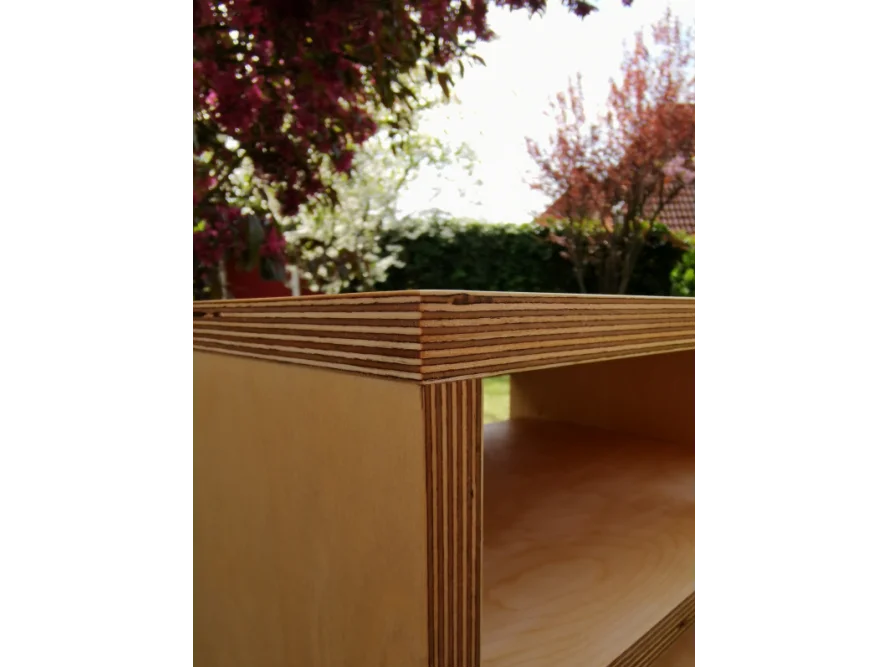 Holzverbindung eines Möbels
